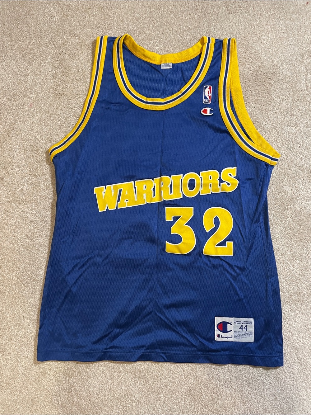 Vintage Champion Joe Smith Warriors jersey